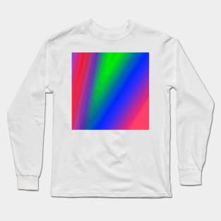 green red orange abstract texture background pattern Long Sleeve T-Shirt